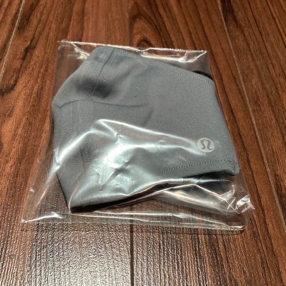 2 Lululemon Face Masks- Black & Asphalt Gr… - Picture 2 of 3